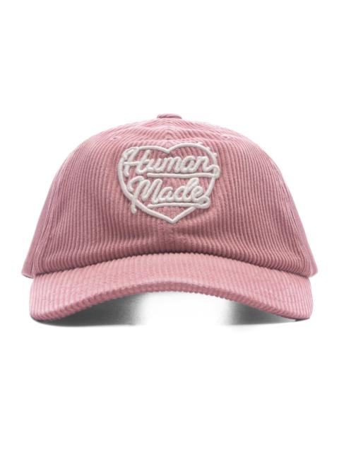 Human Made 6 PANEL CORDUROY CAP - PINK