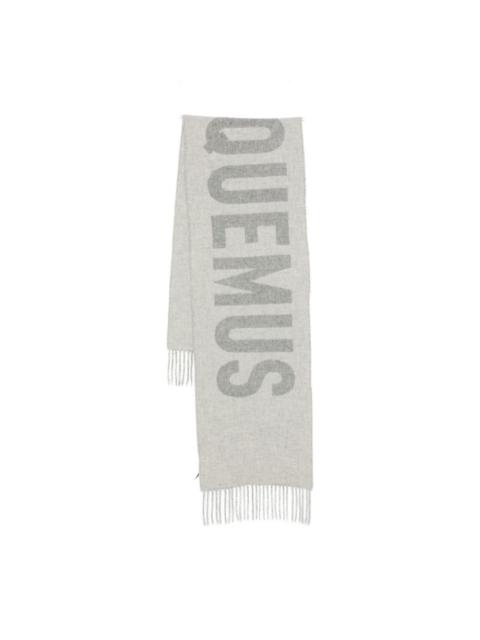JACQUEMUS L'écharpe Jacquemus scarf
