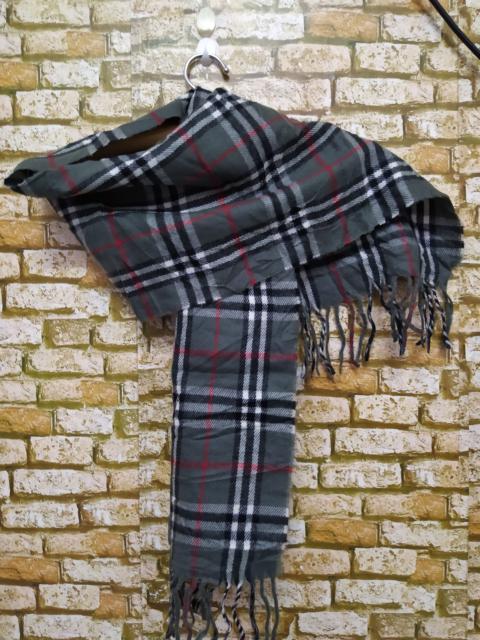Burberry BURBERRY MUFFKER SCARVES NOVA CHECK LAMBWOOLS (C60)