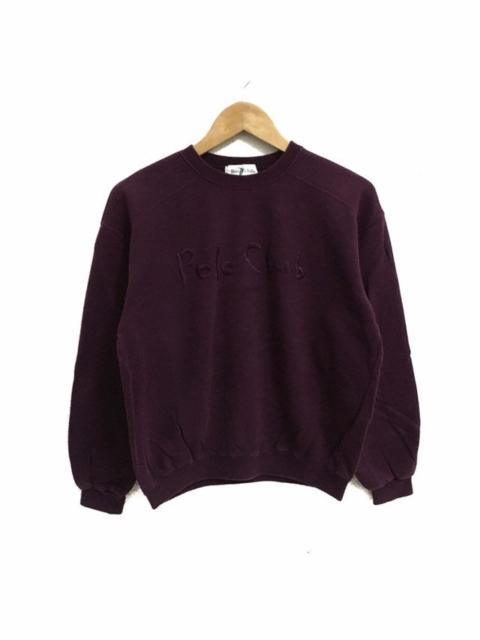 Other Designers Vintage - VINTAGE POLO CLUB BIG LOGO EMBROIDERY SWEATSHIRT PULLOVER