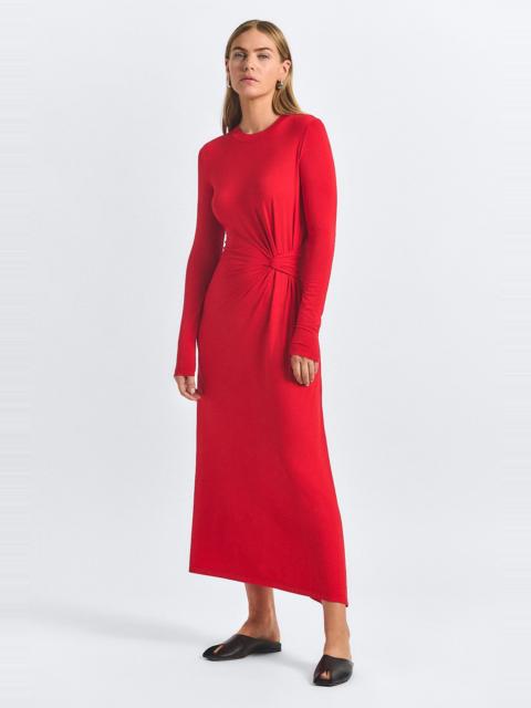 DEREK LAM 10 CROSBY AVISE  DRAPED DRESS