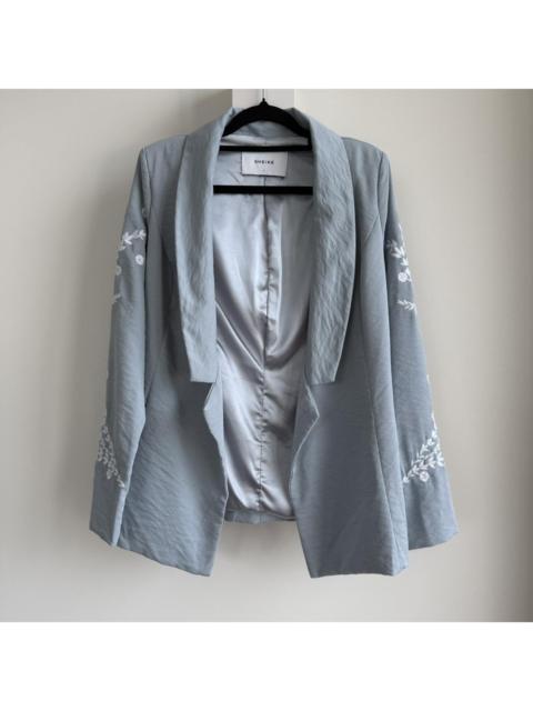 Other Designers Sheike Women's Blue and Grey Tailored-jackets