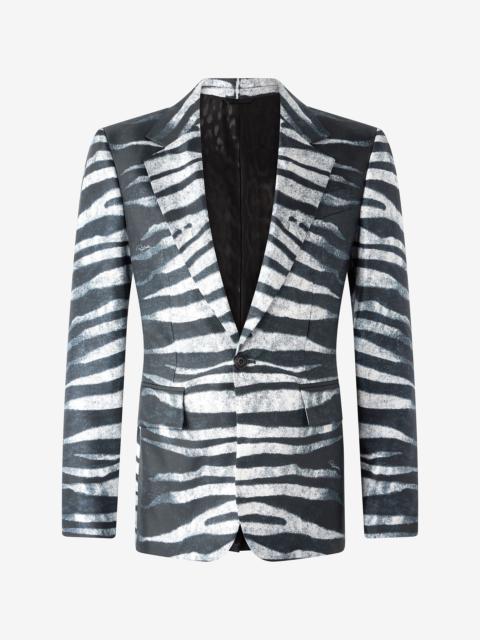 Roberto Cavalli Zebra-Print Blazer