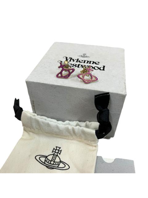 Vivienne Westwood Orb Ornella Bas Relief Earrings