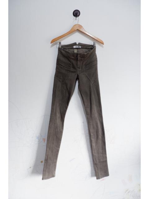 Helmut Lang Low Rise Fake Pocket Pants | Stretch