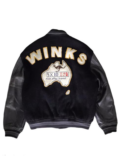 Other Designers Beauty Beast - 80s WINKS varsity Jacket