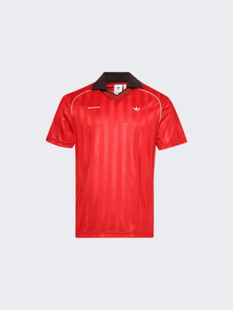 adidas X Wales Bonner Football Tee Better Scarlet