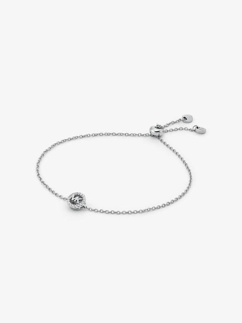 MICHAEL KORS Fulton Precious Metal-Plated Sterling Silver Slider Bracelet