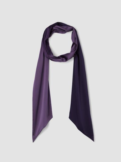 EILEEN FISHER Ombré Silk Charmeuse Double Tie Scarf
