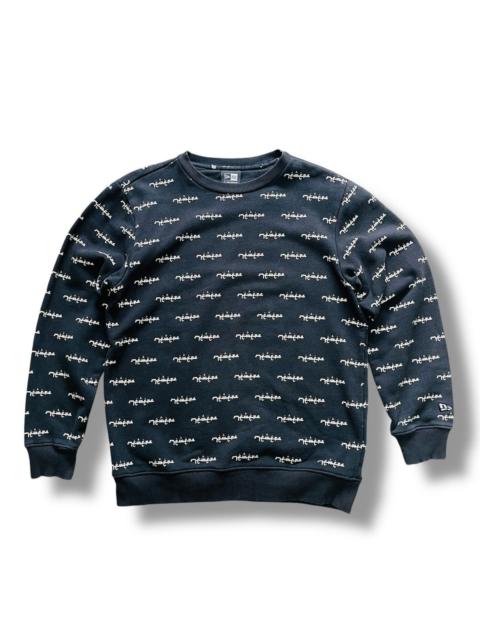 Other Designers New Era Full Print Monogram Sweater