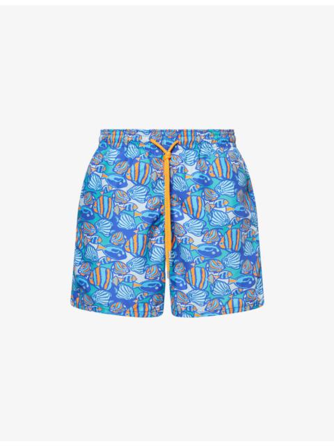 Vilebrequin Moorea Graphic-Print Swim Shorts