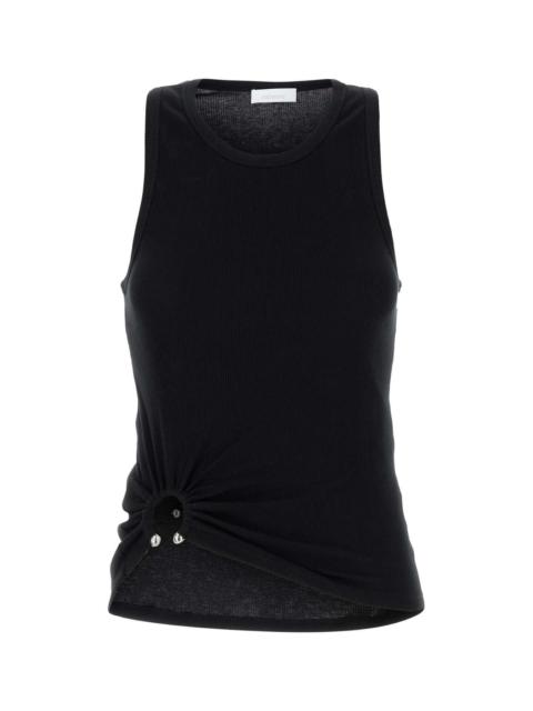rabanne Rabanne Women Black Stretch Cotton Top