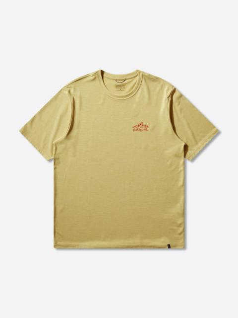 Patagonia Men's Capilene Cool Daily Shirt Cloud Crag Limestone Yellow