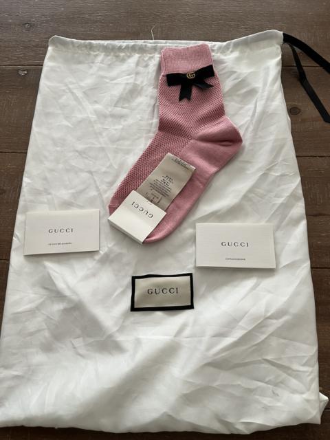 GUCCI NWT - Gucci interlocking logo bow socks