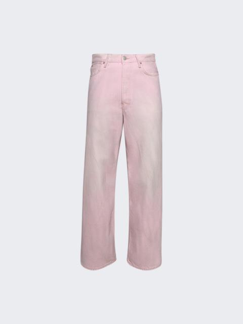 Acne Studios 1981 U Traffic Jeans 418 Pale Pink