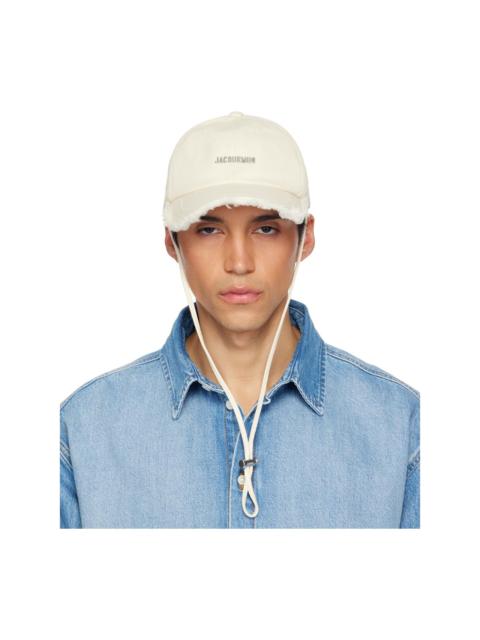 JACQUEMUS Off-White 'The Artichaut' Denim Cap