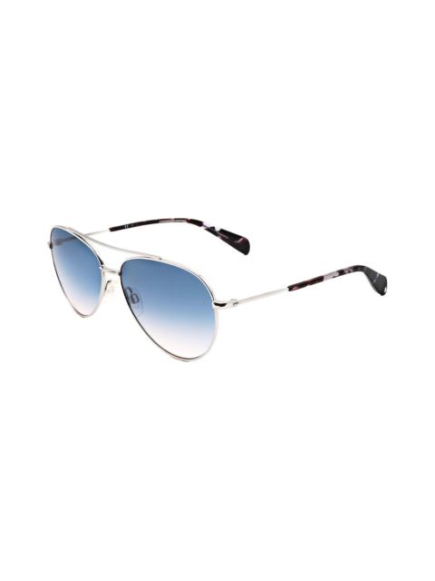 rag & bone rag & bone Unisex RNB1064 58mm Sunglasses