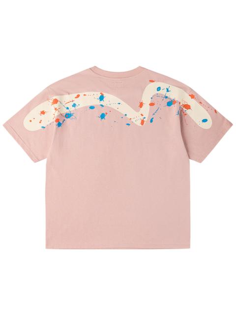 EVISU Seagull Daicock Print Splash T-shirt