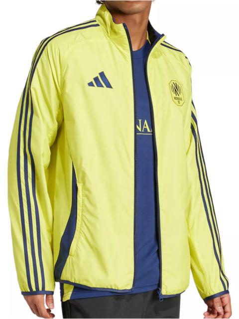 adidas adidas Adult Nashville SC 2025 Yellow Anthem Reversible Jacket