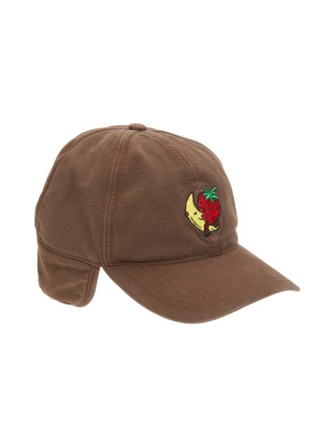 SKY HIGH FARM WORKWEAR Sky High Farm Workwear Gender Inclusive Logo Embroidered Trapper Cap in Brown at Nordstrom