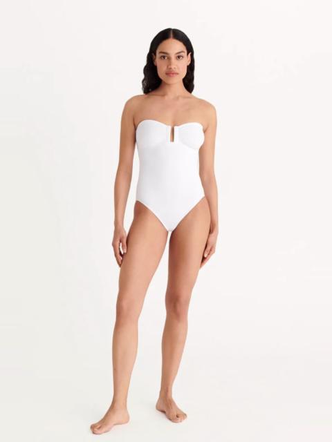 ERES Cassiopee Bustier One Piece Blanc Inn