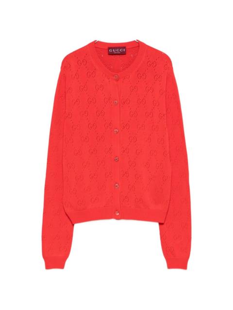 GUCCI Gucci Women Gg Cotton Cardigan
