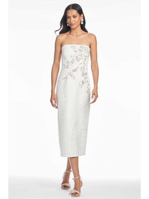 SACHIN & BABI SADIE DRESS - OFF WHITE