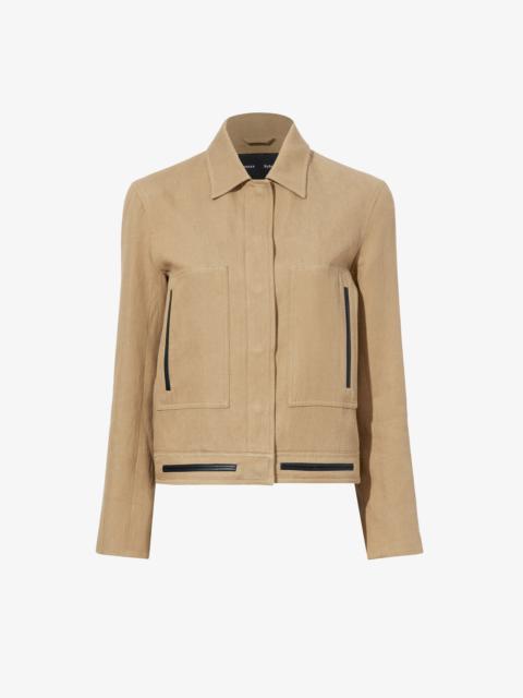 Proenza Schouler Wiley Jacket in Cotton Linen