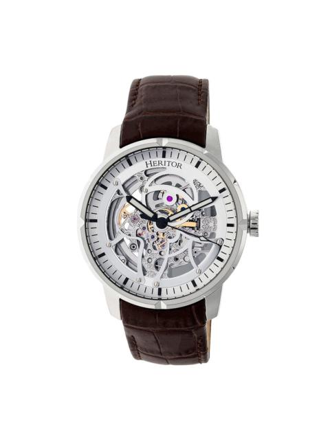 Heritor - Heritor Ryder Automatic Skeleton Dial Men's Watch HR4603