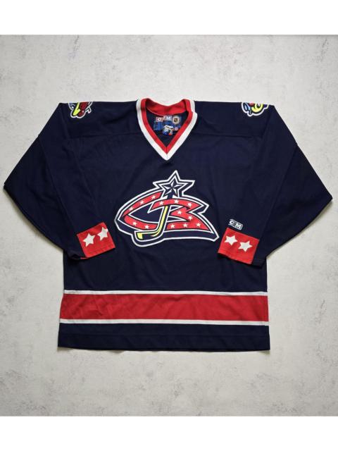 Other Designers VINTAGE CCM COLUMBUS BLUE JACKETS Ice Hockey NHL Hockey