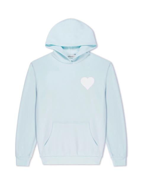 SPRWMN BABY BLUE HEART HOODIE