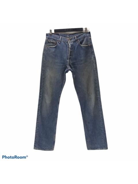 Levi's Vintage 90s Levis 501 Distressed Faded Jeans Made USA