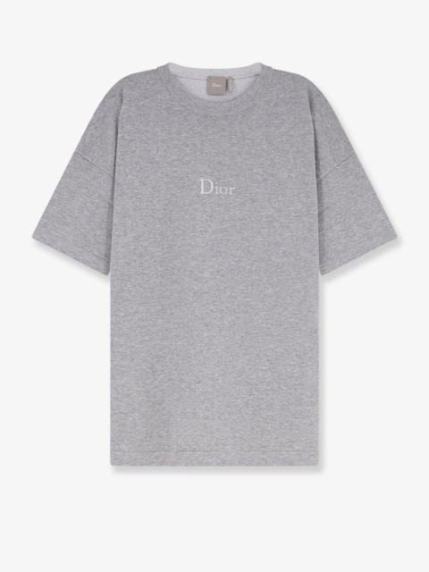 Dior Dior Men Knitted T-Shirt With Logo