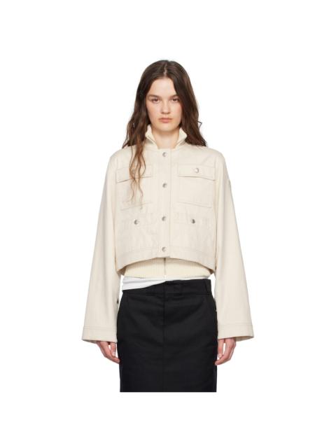 Moncler Off-White Chatel Denim Jacket