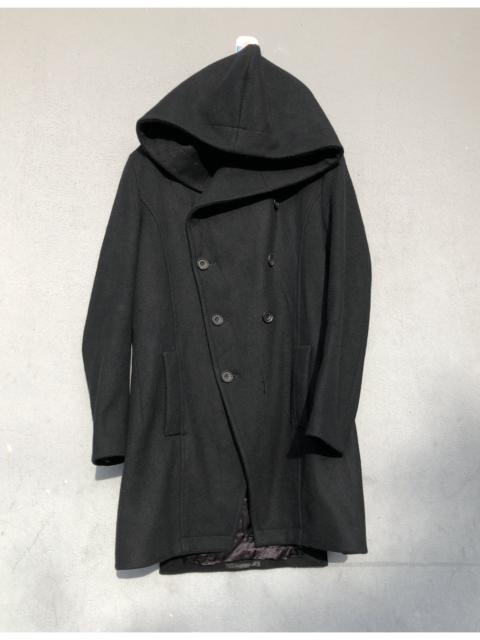 Other Designers Ato Matsumoto - Ato Wool Hooded Jacket Modelled By Daisuke Kubo