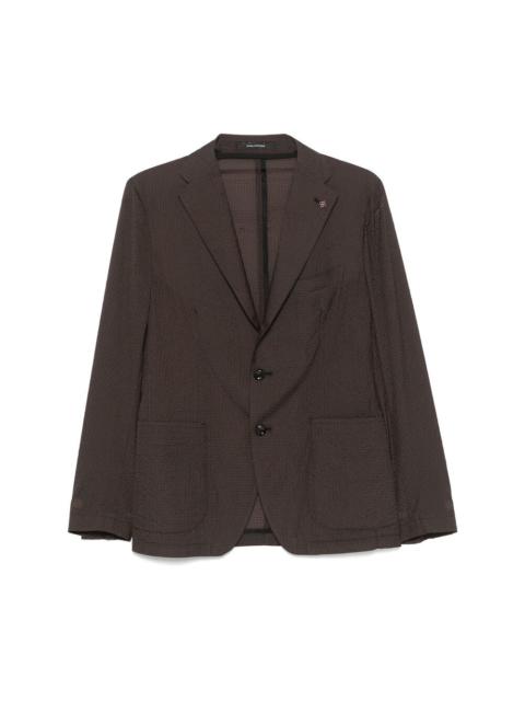 TAGLIATORE - Tagliatore Brown Jackets - Blazers Men