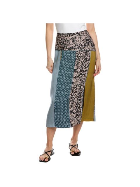 DEREK LAM 10 CROSBY Derek Lam 10 Crosby Laverne Slit Front Midi Skirt