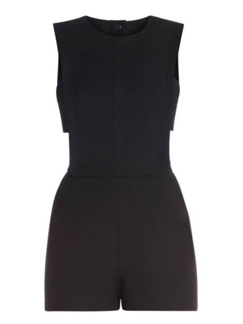 Other Designers Leni Bib Front Black Romper