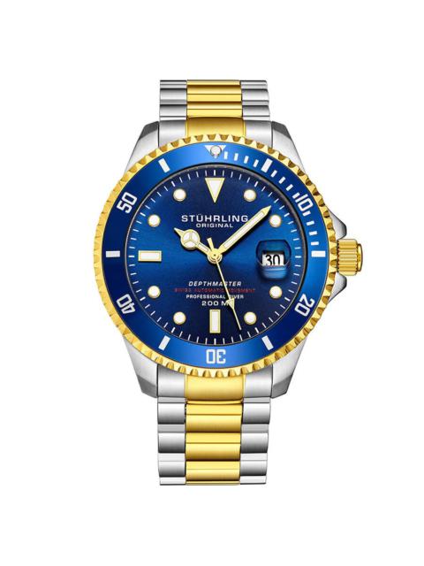 Other Designers Stuhrling Original Aquadiver Automatic Blue Dial Men's Watch M13515