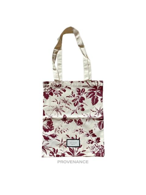 GUCCI Gucci Beauty Herbarium Tote Bag - Red Sealed