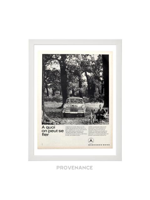 Other Designers Mercedes-Benz Antique Vintage Newsprint Ad - 190 Car