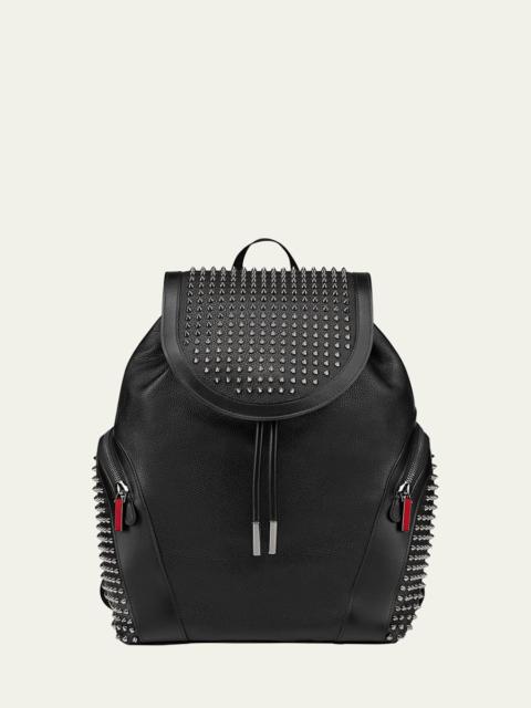 Christian Louboutin Men's Funky Spikes Leather Backpack