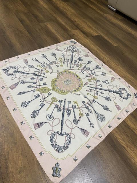 Hermès Authentic Vintage Hermes 100% Silk Scarf The Keys