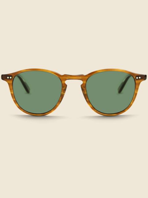 Garrett Leight Hampton 46mm - Demi Blond Polarized
