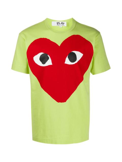 Comme des Garçons PLAY LOGO PRINT T-SHIRT