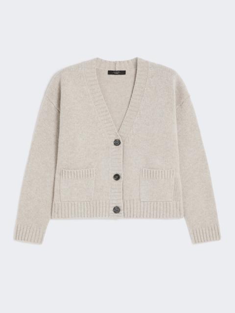 WEEKEND Max Mara FILMATO Wool knit V-neck cardigan