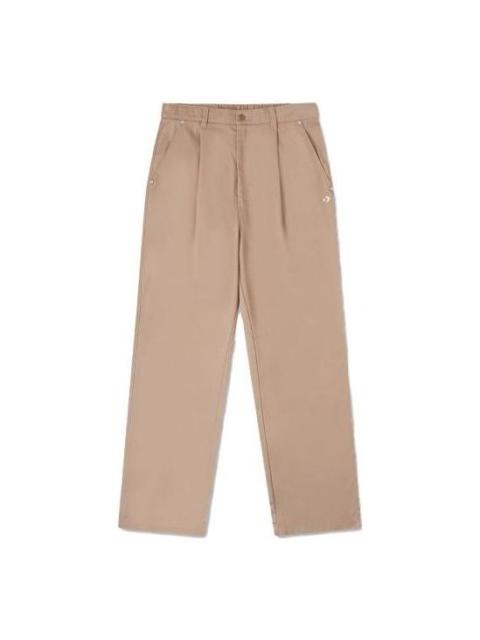 Converse Converse Logo Skate Straight Pants 'Tan' 10026552-A02