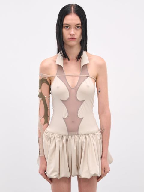 RUI Intarsia Knit Cut-Out Sleeve