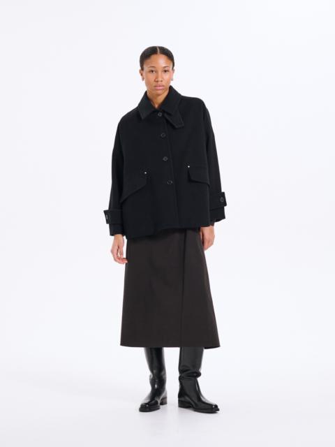 Mackintosh Humbie Wool Cashmere Blend Short Coat