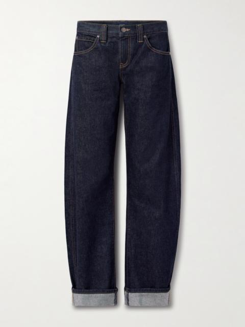 KHAITE Karo Mid-rise Barrel-leg Jeans